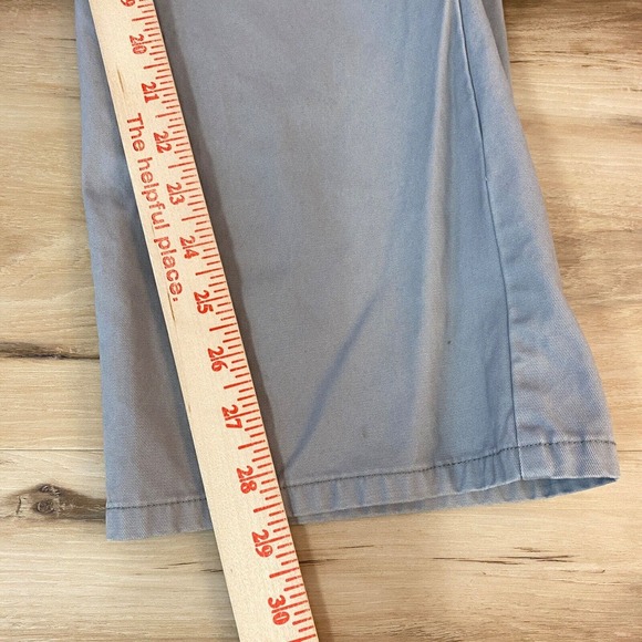 Bonobos Pants Mens 36 x 30 Gray Washed Chinos Straight Leg Cotton - Picture 4 of 8